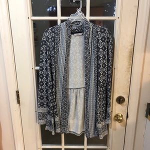 Patterned cardigan